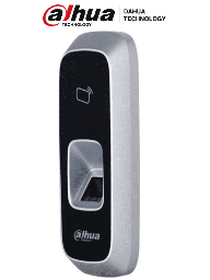 DAHUA ASR1102A-D(V3) - Lectora de Huella y Tarjetas ID/ 125 kHz/ 3,000 Huellas/ Comunicación RS-485/ Reconocimiento de Huella de 360 Grados/ Tiempo de Respuesta <0.5 s/   Indicador de Luz y Sonido/ Luz de Fondo Azul/ #LoNuevo DHI-ASR1102A-D(V3)