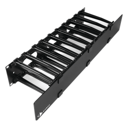 Organizador de cable horizontal Siemon HCM-6-2U 2U 6in