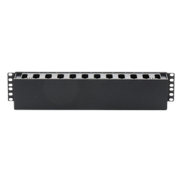 Organizador de cables horizontal LinkedPro LP-ORG-02 2U 19"