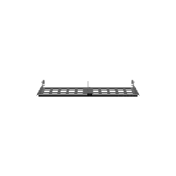 Organizador de holgura de fibra Panduit FLEX-PLATE1U 1UR