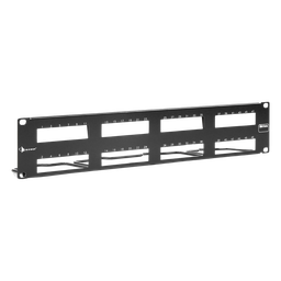 Patch panel Siemon MX-PNL-48-C 48 puertos UTP 2U vacío