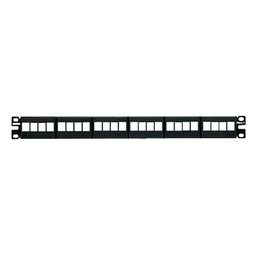 Patch panel keystone Panduit NKFP24Y 24 puertos 1UR