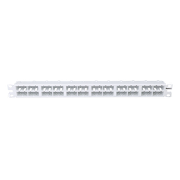Panel de parcheo modular Panduit CPP48HDWWH 48 puertos blanco
