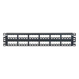 Panel de parcheo Panduit CP48BLY 48 puertos blindado 2UR