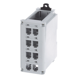 Panel de parcheo modular Panduit CDPP8RG 8 puertos riel DIN
