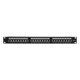 Panel de parcheo Panduit LP-PP-630 Cat6 STP 24 puertos 1UR