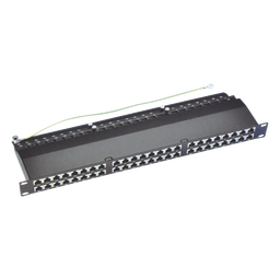 Panel de parcheo Panduit LPPPCS6A48P Cat6A 48 puertos 1UR