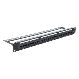 Panel de parcheo LinkedPro LP-PP-605A 24 puertos Cat6A UTP