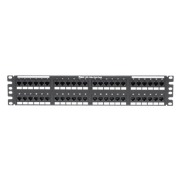Patch panel Panduit DP486X88TGY 48 puertos Cat6A 2UR