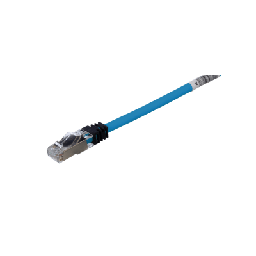 Patch cord Panduit STP6X0.5MBU Cat6A S/FTP 0.5m azul