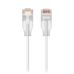 Patch cord Ubiquiti UACC-CABLE-PATCH-EL-0.3M-W Cat6 10G 30cm