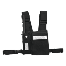 Pechera universal Syscom CPP-SLG soporte radio y bolígrafo