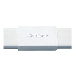 Pieza de unión canaleta Thorsman TMK-1020-U blanca PVC