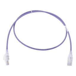 Patch cord Siemon MC6-03-0828B Cat6 UTP 28AWG 0.91m violeta
