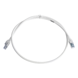 Patch cord Cat6A S/FTP Siemon ZM6A-S03-02 0.91m blanco