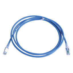 Patch cord Siemon ZM6A-S07-06B Cat6A S/FTP 2.13m azul