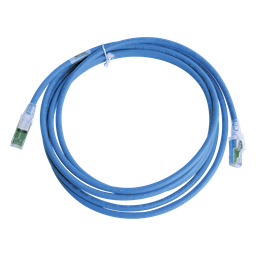 Patch cord Siemon ZM6A-S10-06B Cat6A S/FTP 3.05m azul