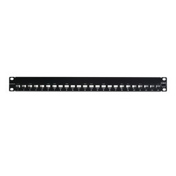 Patch panel Siemon Z6-PNL-24K Cat6 24 puertos 1U