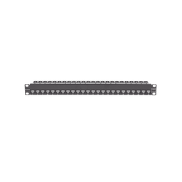 Patch panel Siemon Z6AS-PNL-24K Cat6A 24p blindado 1U
