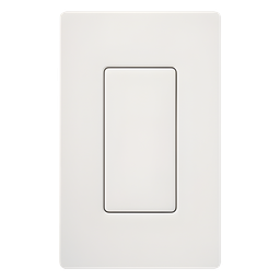 Placa ciega de pared Lutron SCBISW Satin Colors blanco