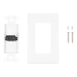 Placa de pared LinkedPro LP-FP-90 1 puerto HDMI blanca