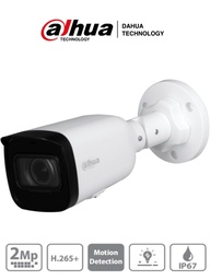 DAHUA IPC-HFW1230T1N-ZS - Camara IP Bullet de 2 Megapixeles/ Lente Motorizado de 2.8 a 12mm/ H.265+/ IR de 50 Mts/ IP67/ PoE/ Ranura para MicroSD/ DWDR/ 3D DR/ HLC/ BLC/  DH-IPC-HFW1230T1N-ZS