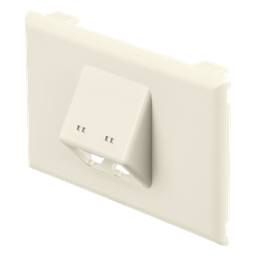 Placa de pared Panduit T70FH2IW 2 puertos Mini-Com blanco