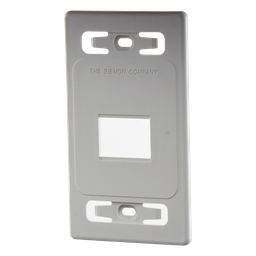 Faceplate Siemon MX-FP-S-02-02 2 salidas blanco
