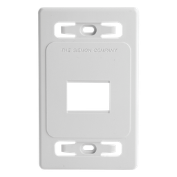 Faceplate Siemon MX-FP-S-02-02B 2 salidas blanco bulk