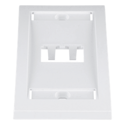 Placa de pared Panduit CFPE2WHY 2 puertos Mini-Com blanca