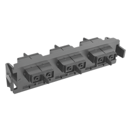 Placa acopladora fibra Siemon RIC-F-SC6-01 6 fibras SC