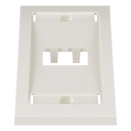 Placa de pared Panduit CFPE2IWY 2 puertos Mini-Com hueso