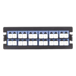 Placa acopladora fibra LinkedPro LP-FO-LC-D12-SM 12 LC SM