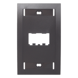 Placa de pared Panduit CFPE2BLY 2 puertos Mini-Com negro