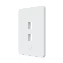 Placa de pared Ubiquiti UACC-WP-KEYSTONE-V-2P 2 puertos
