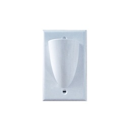 Placa pasa muro de pared LinkedPro LP-BW-WPS blanca ABS