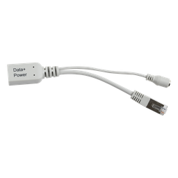 Inyector PoE pasivo Mikrotik RBPOE Fast Ethernet 10-28V