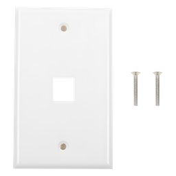 Placa de pared LinkedPro by Epcom LP-FP-16 1 puerto Keystone blanca