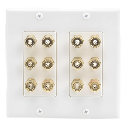 Placa de pared Epcom Proaudio EP-WP6S 6 altavoces banana