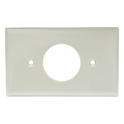 Placa de pared Surtek SYS-136601 contacto sencillo marfil