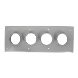 Placa pasamuros Andrew 204-6734 4 botas 4 pulgadas IP66