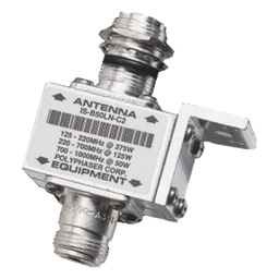 Protector coaxial RF PolyPhaser IS-B50LN-C2 N hembra 20 kA