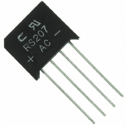 Puente rectificador Syscom RS-204AC 2 A