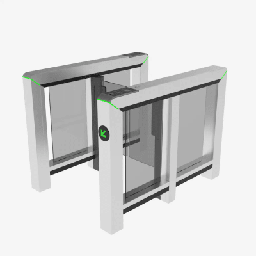 Puerta de velocidad ZKTeco MARSS1000 1 carril SUS304