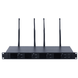 Receptor micrófono inalámbrico Epcom EP-594U 4 canales UHF