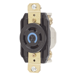 Receptáculo industrial Hubbell HBL-2720 NEMA L15-30R 30A