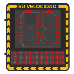 Radar de velocidad Hikvision YJP7681-188-R 100m IP66
