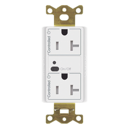 Receptáculo inalámbrico Lutron CAR2S20DTRWH 20A
