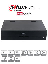DAHUA DH-XVR5432L-4KL-I3 - DVR de 32 Canales 4k/ WizSense/ H.265+/ Hasta 32 Canales IP/ 2 Canales de Reconocimiento Facial/ Codificación IA/ 4 Bahías para Discos Duros/ IoT&POS/ #LoNuevo #ProHDCVI DH-XVR5432L-4KL-I3