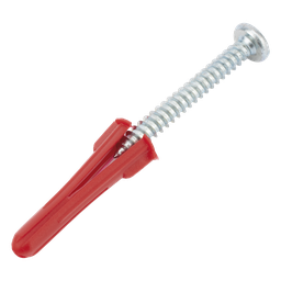 Taquetes y tornillos Thorsman TP-2X-KIT 1/4 rojo 20pz